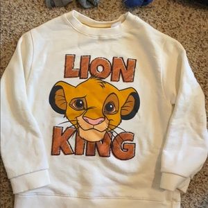 Disney by zara lion king sweatshirt